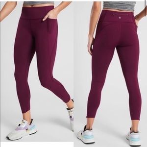Athleta | Velocity Stash Leggings in Beach Plum